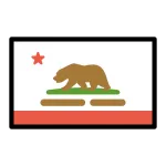 California Flag SVG Icon